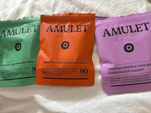 Amulet supplement pouches — craving reduction and appetite support
